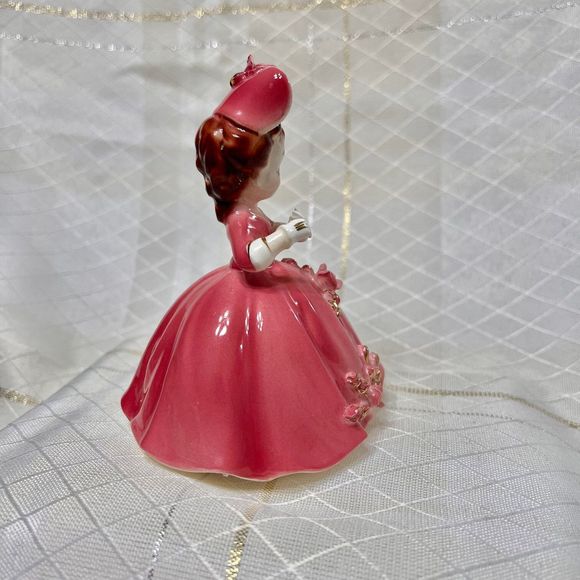 Vintage Arnart Cherchez La Femme 7616 Figurine, Vintage 1950s Ceramic Figurine - Picture 3 of 10